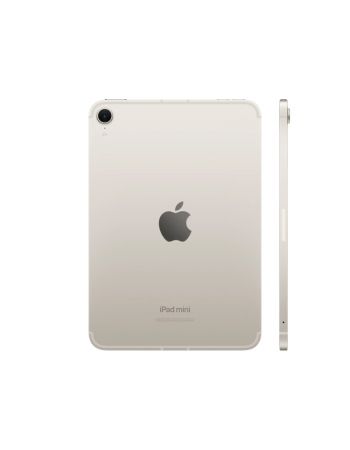 Apple iPad Mini 8.3 (2024) 128 GB, Wi-Fi + Cellular, Сияющая звезда (Starlight)