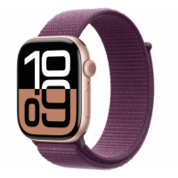 Умные часы Apple Watch Series 10 46 мм, Aluminium Case GPS, Sport Loop, Rose Gold
