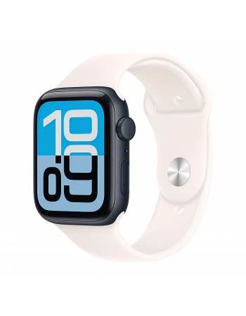 Apple Watch SE 3 40 mm, Midnight Aluminum Light Blush Sport Band S/M