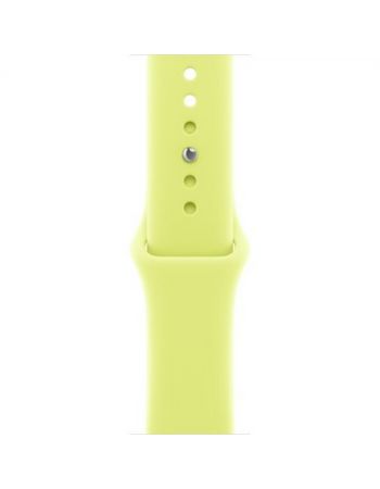 Apple Watch SE 3 40 mm, Starlight Aluminum Neon Yellow Sport Band S/M