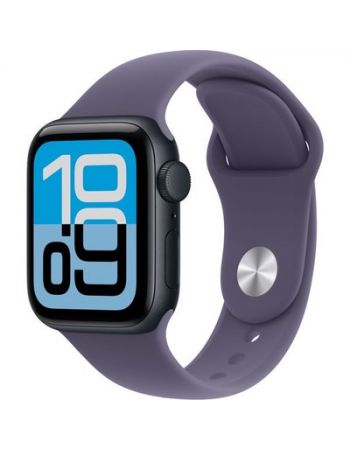 Apple Watch SE 3 40 mm, Midnight Aluminum Purple Fog Sport Band M/L