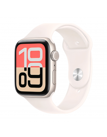 Apple Watch SE 3 40 mm, Starlight Aluminum Light Blush Sport Band S/M