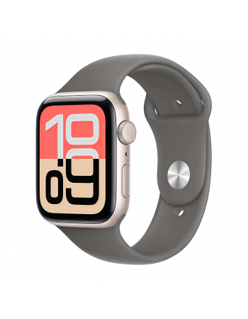 Apple Watch SE 3 40 mm, Starlight Aluminum Stone Gray Sport Band S/M