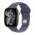 Apple Watch Series 11, 42 mm, Jet Black Aluminum Purple Fog Sport Band M/L