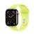 Apple Watch Series 11, 42 mm, Gold Titanium GPS+Cellular, Neon Yellow Sport Band S/M