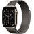 Apple Watch Series 11, 42 mm, Gold Titanium GPS+Cellular, Slate Milanese Loop