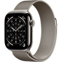Apple Watch Series 11, 42 mm, Nalural Titanium GPS+Cellular, Natural Milanese Loop