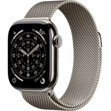 Apple Watch Series 11, 42 mm, Nalural Titanium GPS+Cellular, Natural Milanese Loop