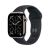 Apple Watch Series 11, 42 mm, Nalural Titanium GPS+Cellular, Black Sport Band S/M