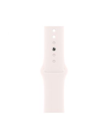 Apple Watch Series 11, 42 mm, Nalural Titanium GPS+Cellular, Light Blush Sport Band S/M