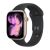Apple Watch Series 11, 42 mm, Rose Gold Aluminum Black Sport Band S/M