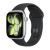 Apple Watch Series 11, 42 mm, Silver Aluminum Black Sport Band M/L