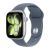 Apple Watch Series 11, 42 mm, Silver Aluminum Anchor blue Sport Band S/M