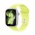 Apple Watch Series 11, 42 mm, Silver Aluminum Neon Yellow Sport Band S/M