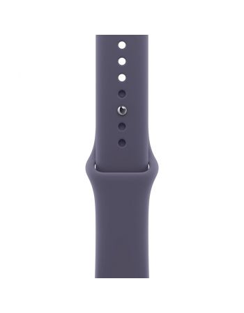 Apple Watch Series 11, 42 mm, Space Gray Aluminum Purple Fog Sport Band M/L