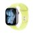 Apple Watch Series 11, 42 mm, Space Gray Aluminum Neon Yellow Sport Band S/M