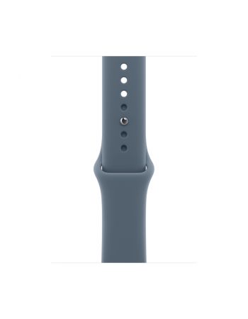 Apple Watch Series 11, 42 mm, Silver Aluminum Anchor blue Sport Band S/M