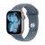 Apple Watch Series 11, 42 mm, Space Gray Aluminum Anchor blue Sport Band S/M