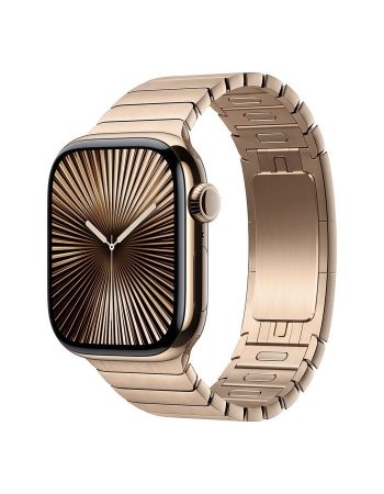 Apple Watch Series 10 46 мм, M/L 140-245 мм, Titanium Case GPS+Cellular, Gold (золото)
