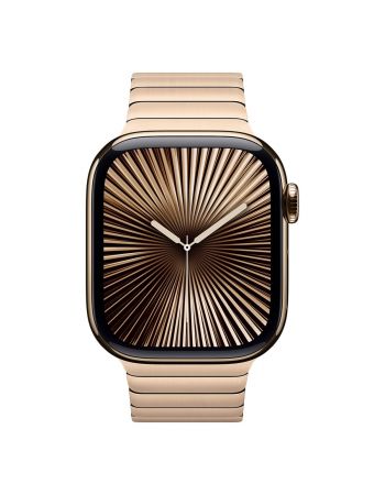 Apple Watch Series 10 46 мм, M/L 140-245 мм, Titanium Case GPS+Cellular, Gold (золото)