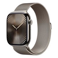 Apple Watch Series 10 46 мм, M/L (160–210 мм), Titanium Case GPS+Cellular, Milanese Loop, Natural (натуральный)