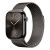Apple Watch Series 10 46 мм, M/L (160–210 мм), Titanium Case GPS+Cellular, Milanese Loop, Slate (серый/темный)