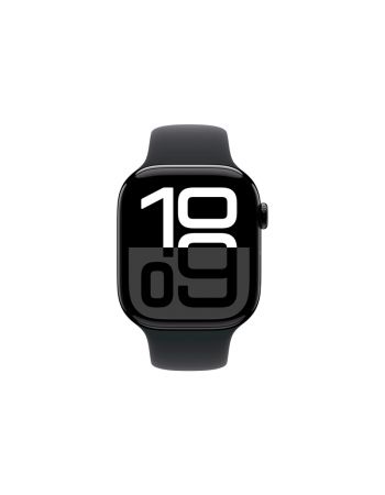 Умные часы Apple Watch Series 10 42 мм, S/M 130–200 мм, Aluminium Case GPS+Cellular, Jet Black