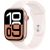 Умные часы Apple Watch Series 10 42 мм, S/M 130-200 мм, Aluminium Case GPS+Cellular, Sport Band, Rose Gold