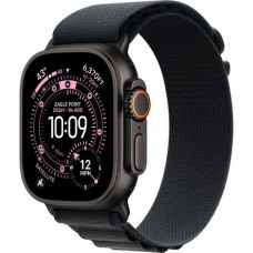 Apple Watch Ultra 3, 49 мм, Black Titanium Black Alpine Loop L