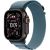 Apple Watch Ultra 3, 49 мм, Black Titanium Light Blue Alpine Loop S