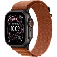 Apple Watch Ultra 3, 49 мм, Black Titanium Terra Cotta Alpine Loop L
