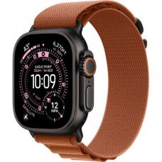 Apple Watch Ultra 3, 49 мм, Black Titanium Terra Cotta Alpine Loop L