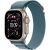 Apple Watch Ultra 3, 49 мм, Natural Titanium Light Blue Alpine Loop M