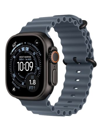 Apple Watch Ultra 3, 49 мм, Black Titanium Anchor Band Ocean Band
