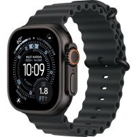 Apple Watch Ultra 3, 49 мм, Black Titanium Black Ocean Band