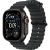Apple Watch Ultra 3, 49 мм, Black Titanium Black Ocean Band
