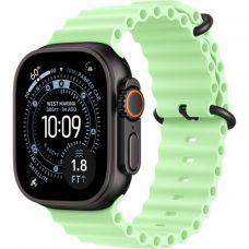 Apple Watch Ultra 3, 49 мм, Black Titanium Neon Green Ocean Band