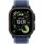 Apple Watch Ultra 3, 49 мм, Black Titanium Blue/Bright Blue Trail Loop S/M