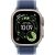 Apple Watch Ultra 3, 49 мм, Natural Titanium Blue/Bright Blue Trail Loop M/L