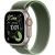 Apple Watch Ultra 3, 49 мм, Natural Titanium Green Neon Trail Loop M/L