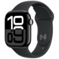 Умные часы Apple Watch Series 10 46 мм, S/M 130–200 мм, Aluminium Case GPS+Cellular, Jet Black