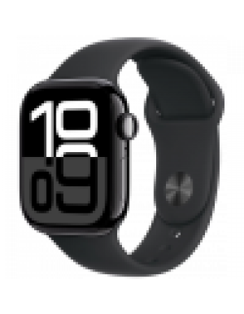 Умные часы Apple Watch Series 10 46 мм, M/L 140-245 мм, Aluminium Case GPS, Jet Black