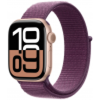 Умные часы Apple Watch Series 10 42 мм, Aluminium Case GPS, Sport Loop, Rose Gold	