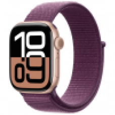 Умные часы Apple Watch Series 10 42 мм, Aluminium Case GPS, Sport Loop, Rose Gold	