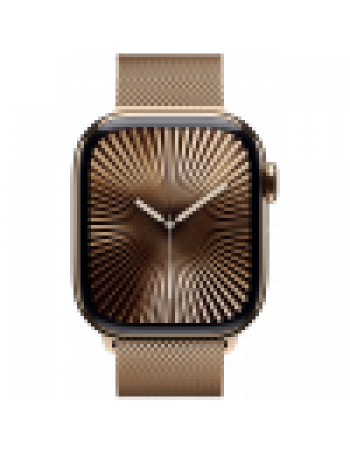 Умные часы Apple Watch Series 10 46 мм, Titanium Case Cellular, Milanese Loop, Gold