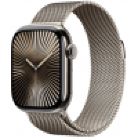 Умные часы Apple Watch Series 10 42 мм, Titanium Case Cellular, Milanese Loop, Natural