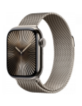 Умные часы Apple Watch Series 10 46 мм, Titanium Case Cellular, Milanese Loop, Natural