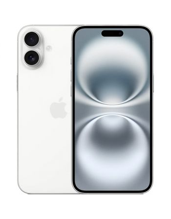 Apple iPhone 16 PLUS 128 ГБ, Dual eSIM, белый