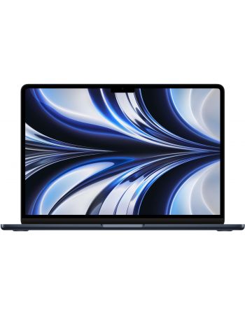 Apple MacBook Air 13" (M2, 8C CPU/10C GPU, 2022), 8 ГБ, 512 ГБ SSD, «полуночный черный»