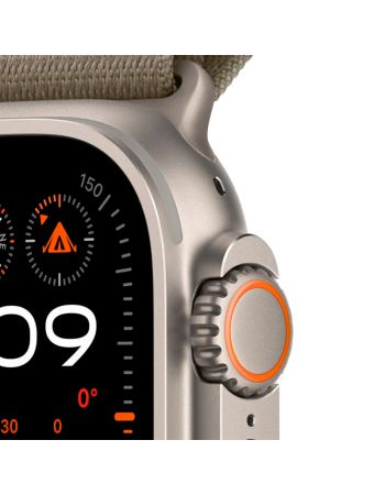 Apple Watch Ultra 2 GPS + Cellular, 49 мм, корпус из титана, ремешок Alpine оливкового цвета, размер L